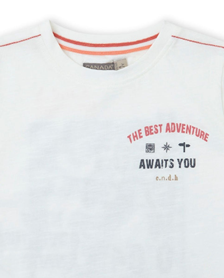 CAMISETA BEIGE