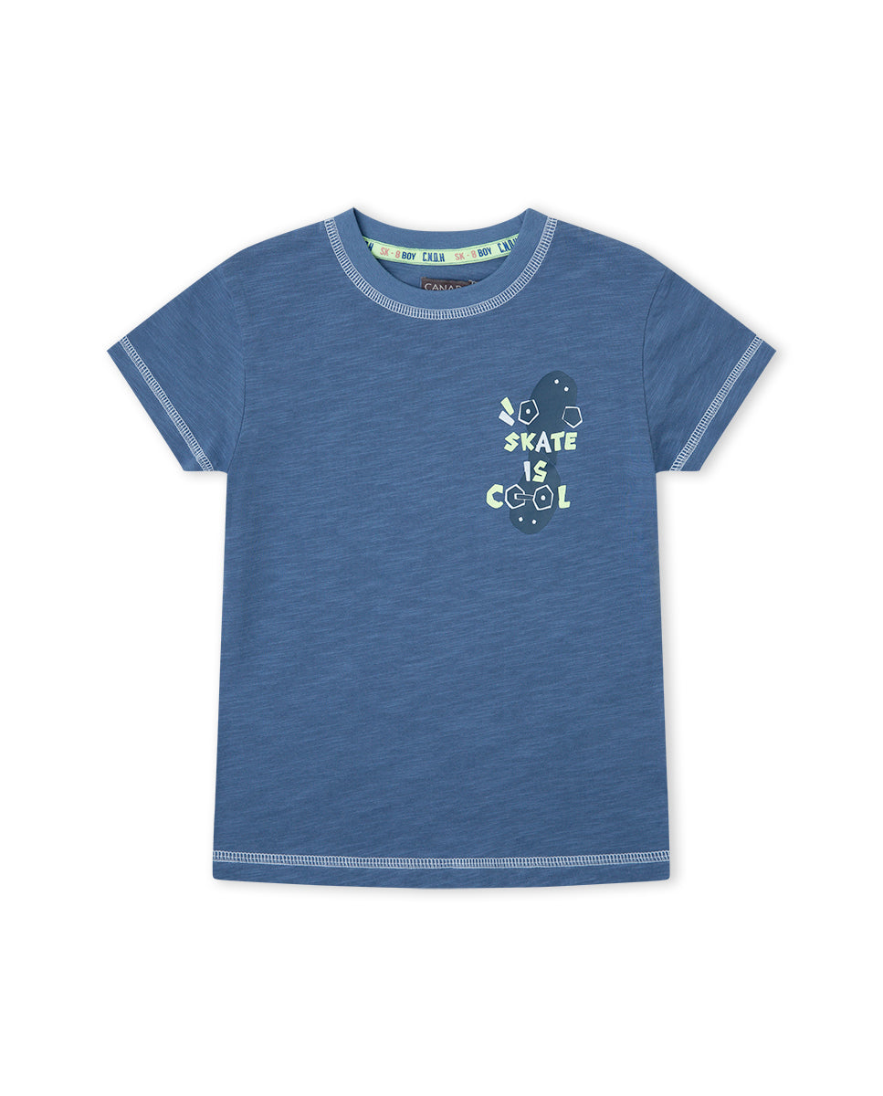 CAMISETA AZUL
