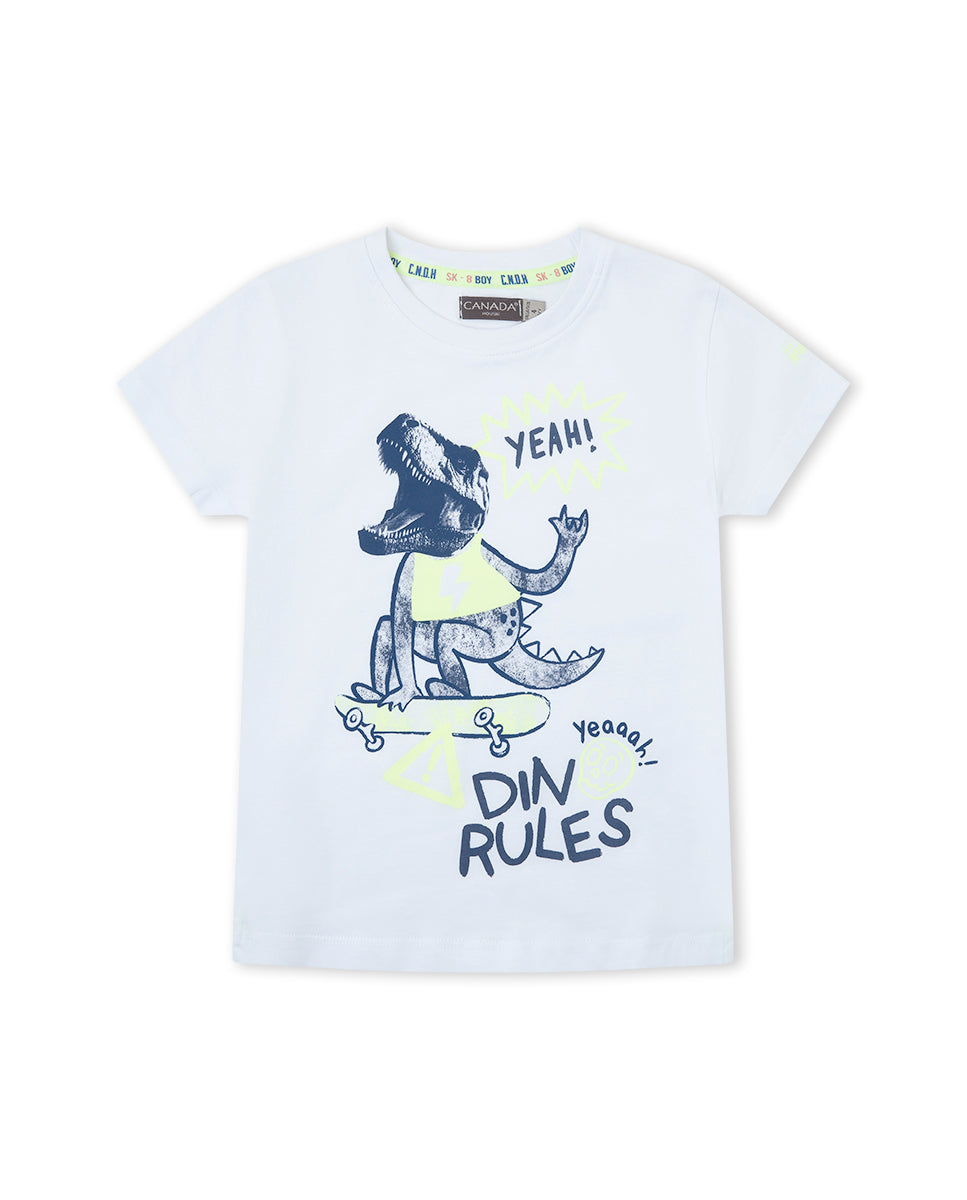 CAMISETA BLANCO