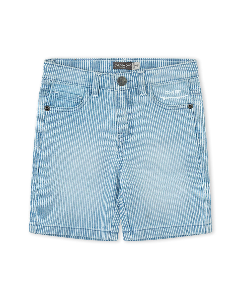 BERMUDA DENIM AZUL