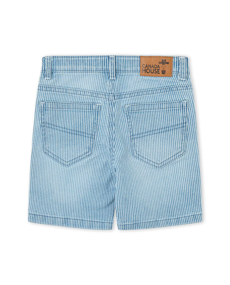 BERMUDA DENIM AZUL