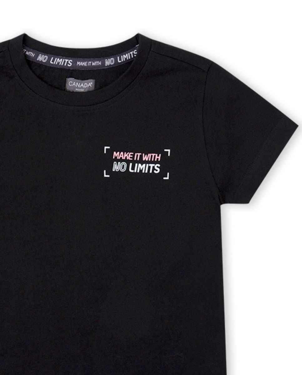 CAMISETA NEGRO