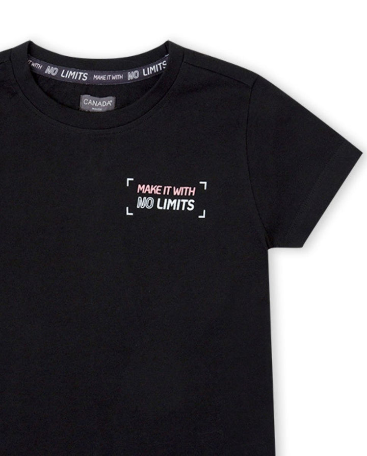CAMISETA NEGRO