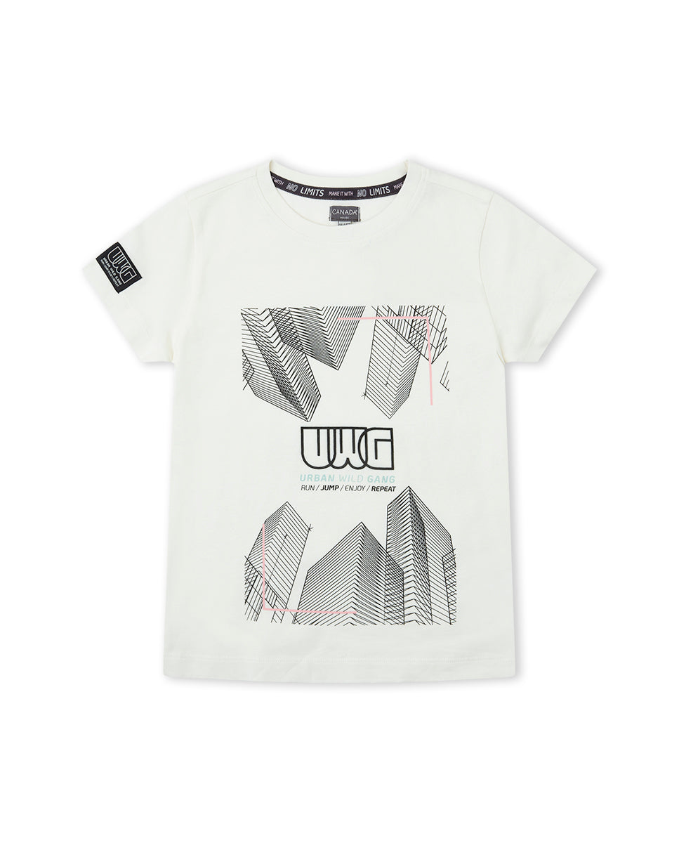 CAMISETA OFF WHITE