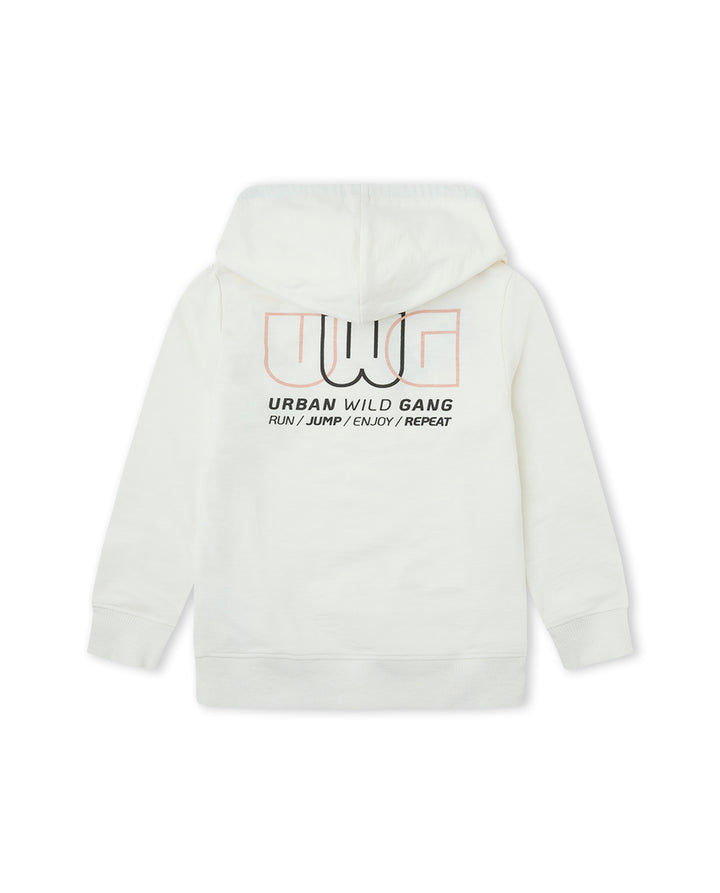 SUDADERA OFF WHITE
