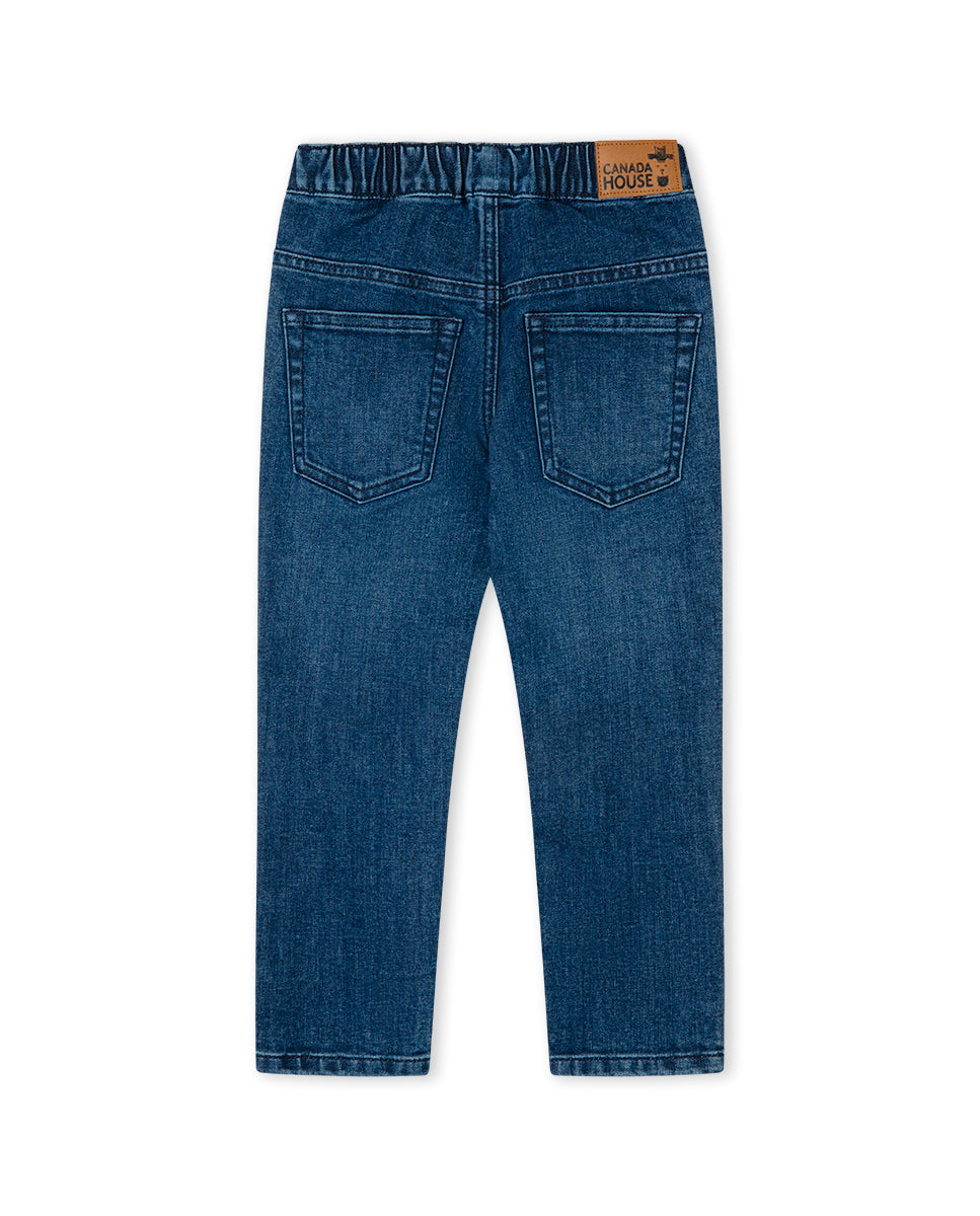 PANTALON DENIM AZUL