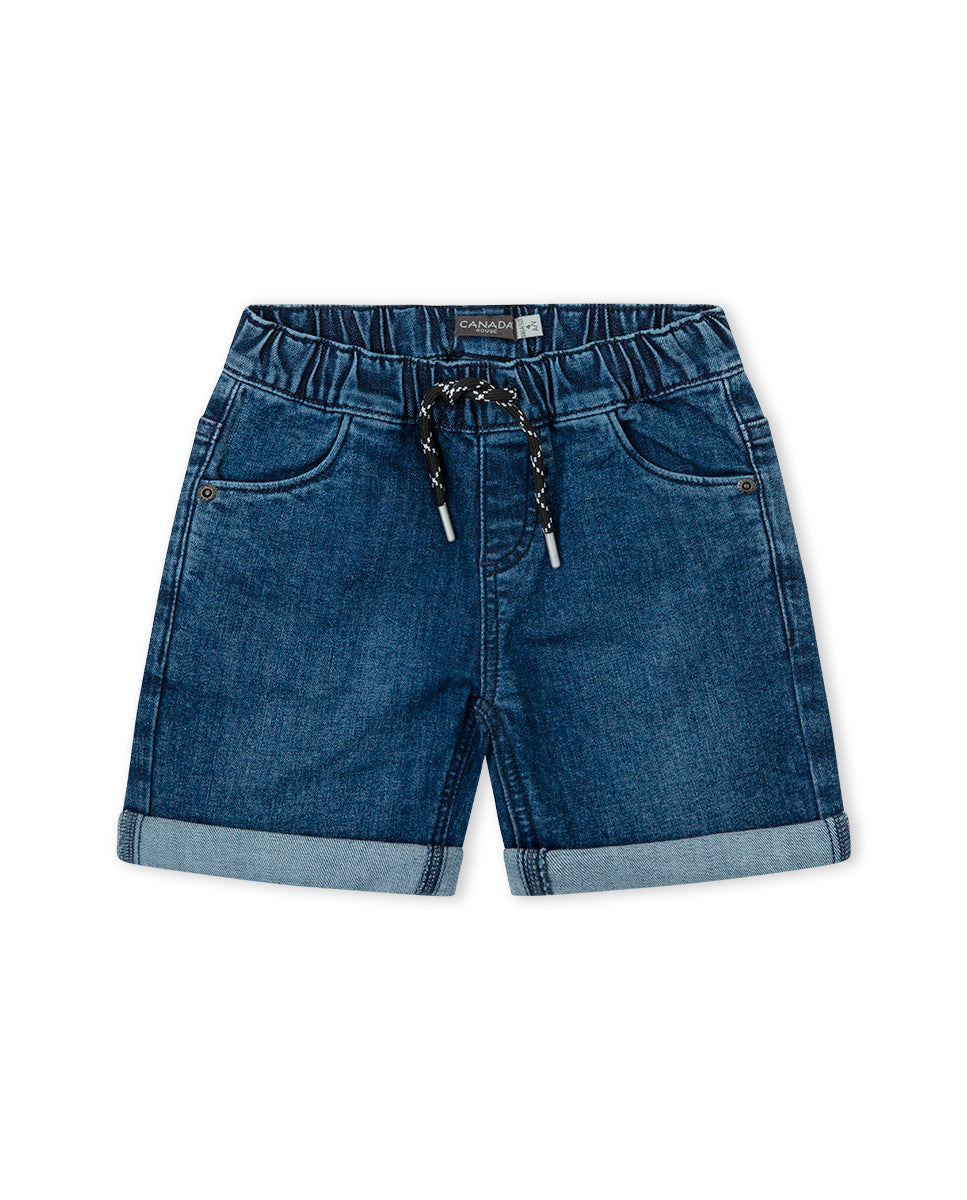 BERMUDA DENIM AZUL