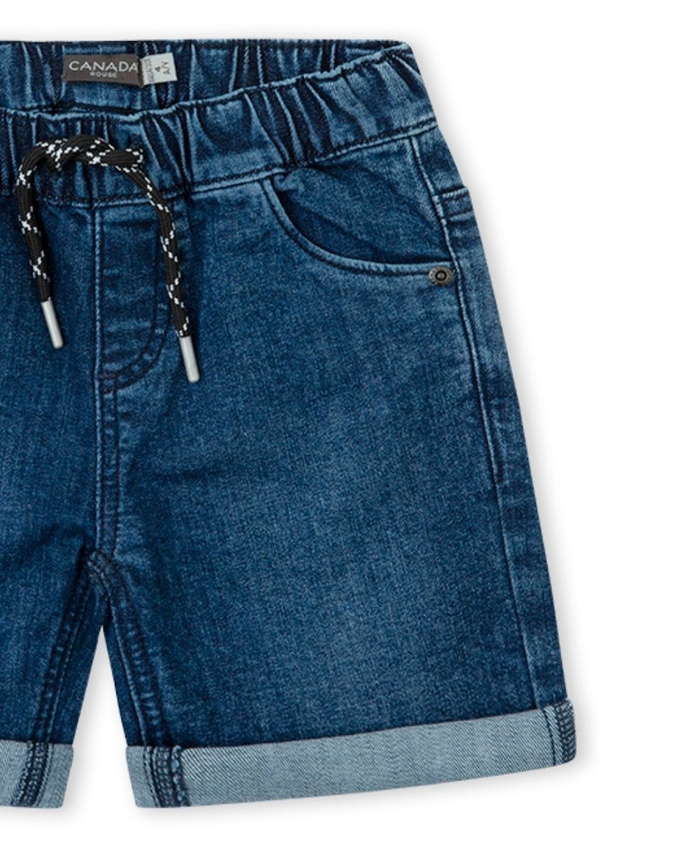 BERMUDA DENIM AZUL