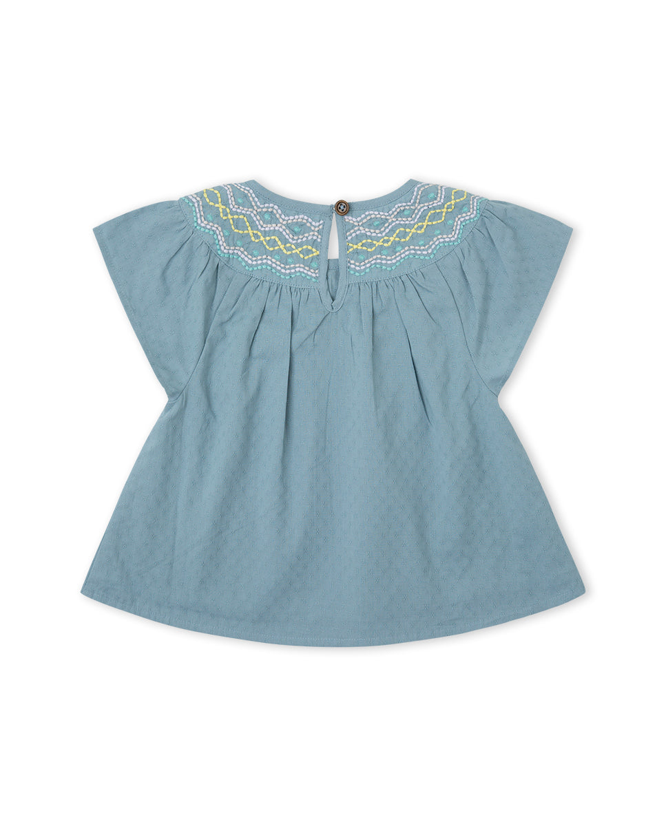 BLUSA AZUL