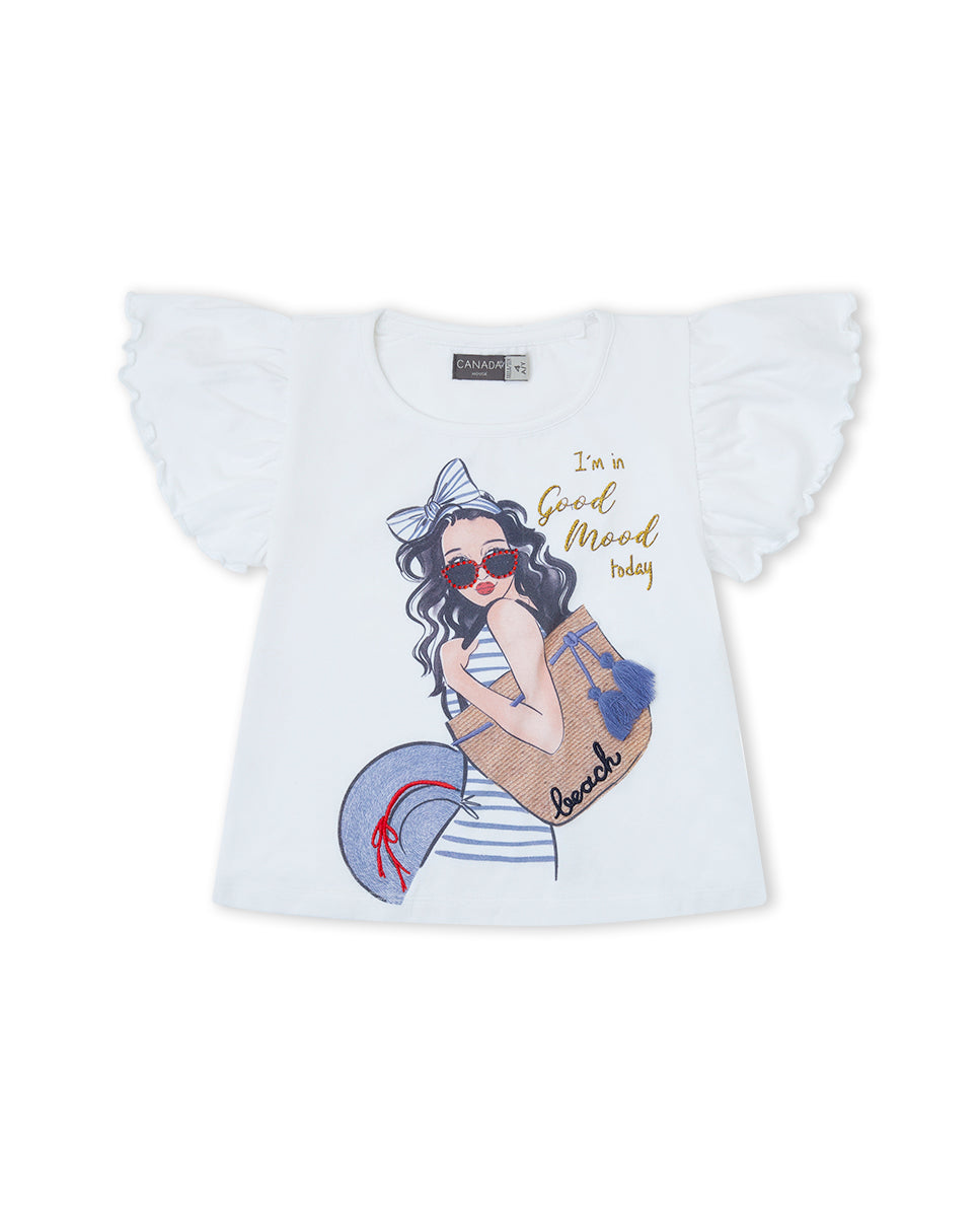 CAMISETA BLANCO