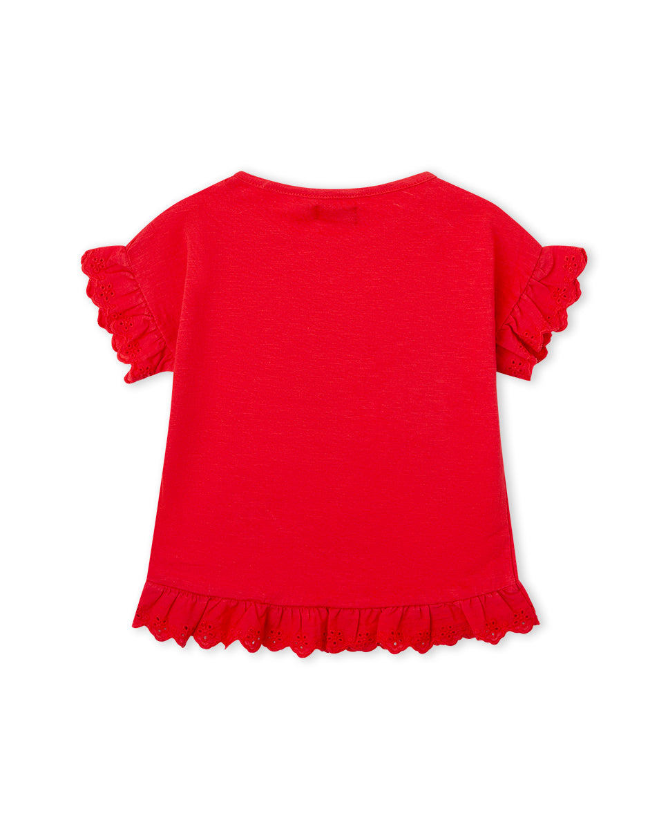 CAMISETA ROJO