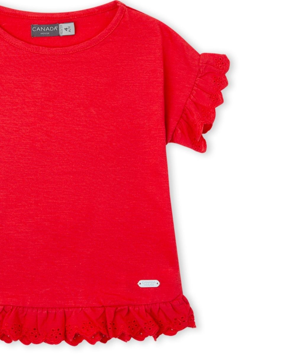 CAMISETA ROJO