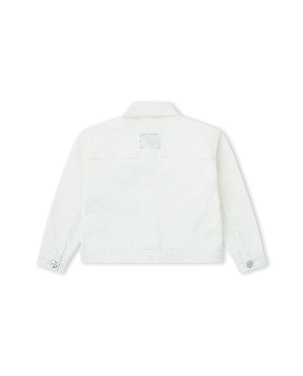 CHAQUETA DENIM BLANCO