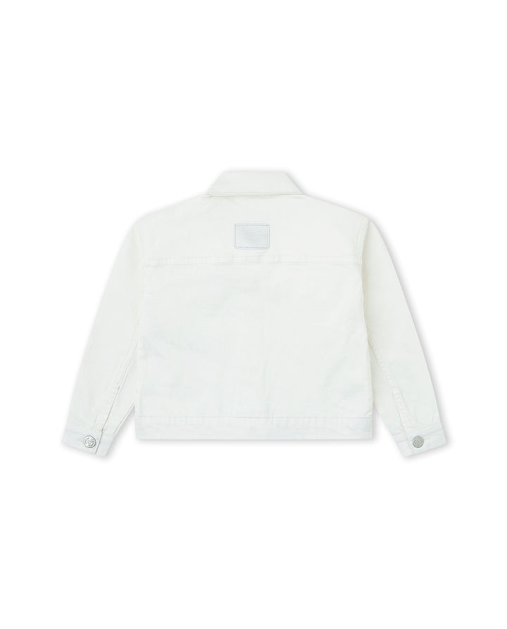 CHAQUETA DENIM BLANCO