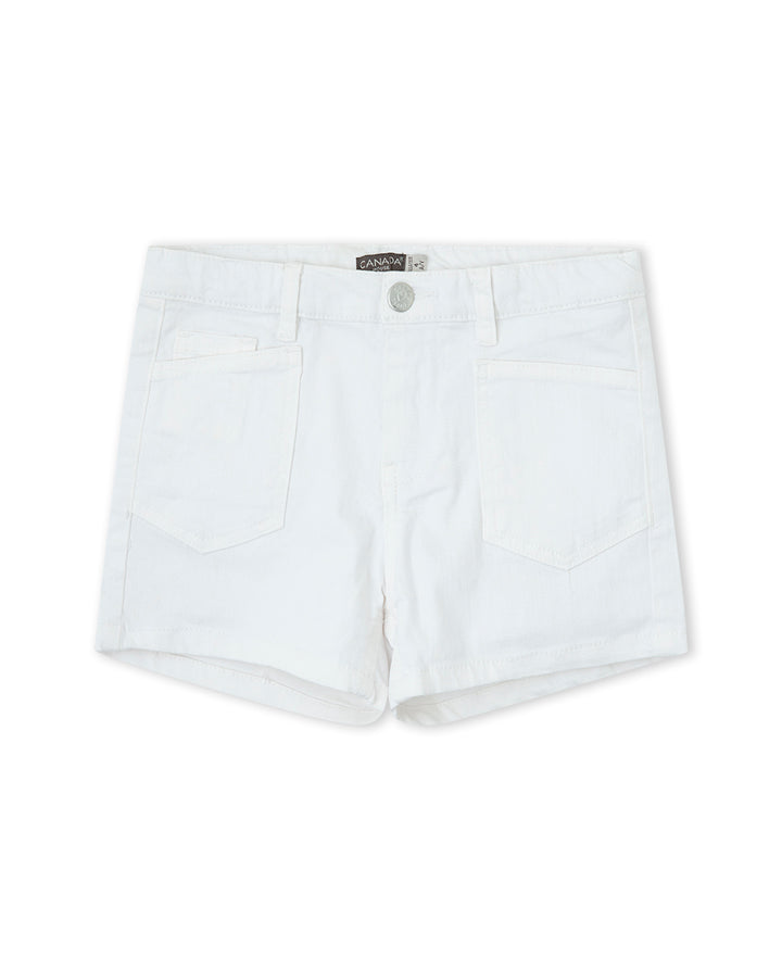 SHORT DENIM BLANCO