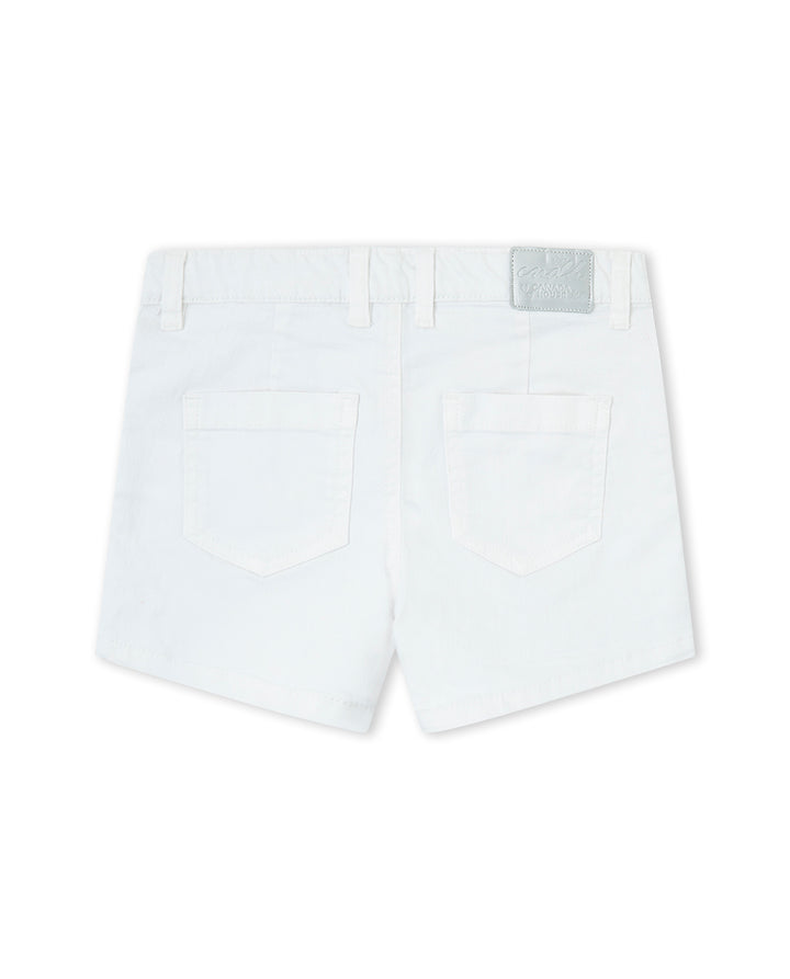 SHORT DENIM BLANCO