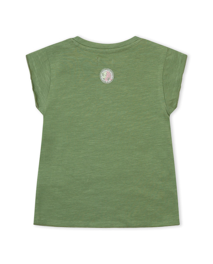CAMISETA VERDE OLIVA