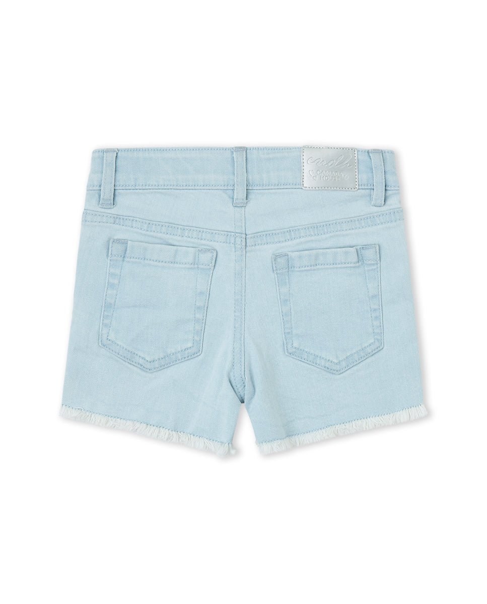 SHORT DENIM AZUL