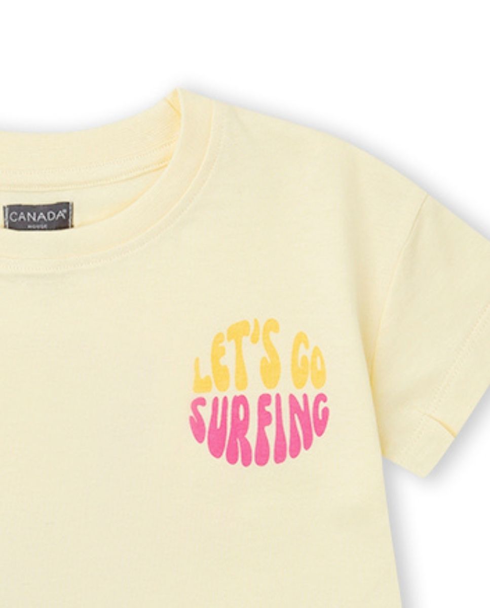 CAMISETA AMARILLO