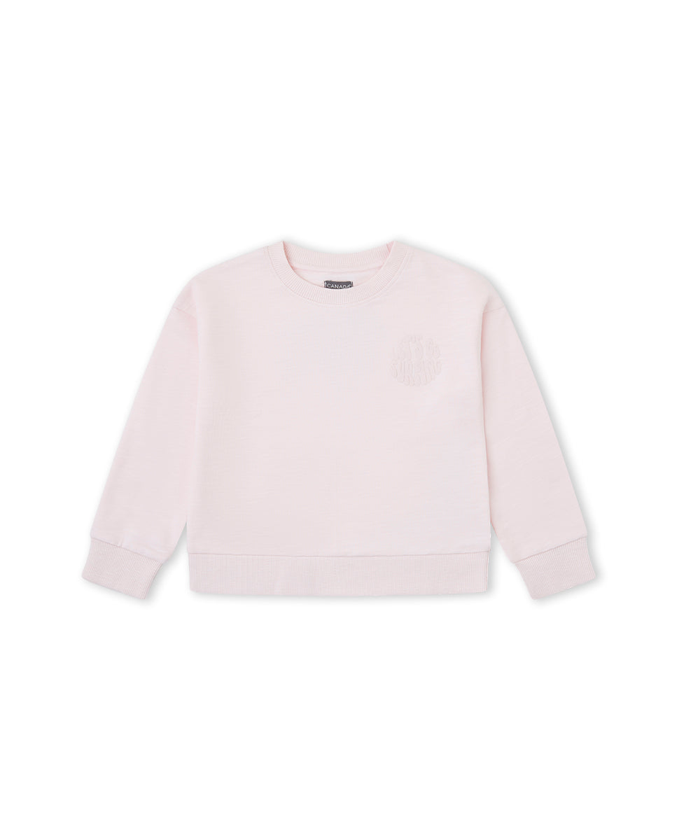 SUDADERA ROSA