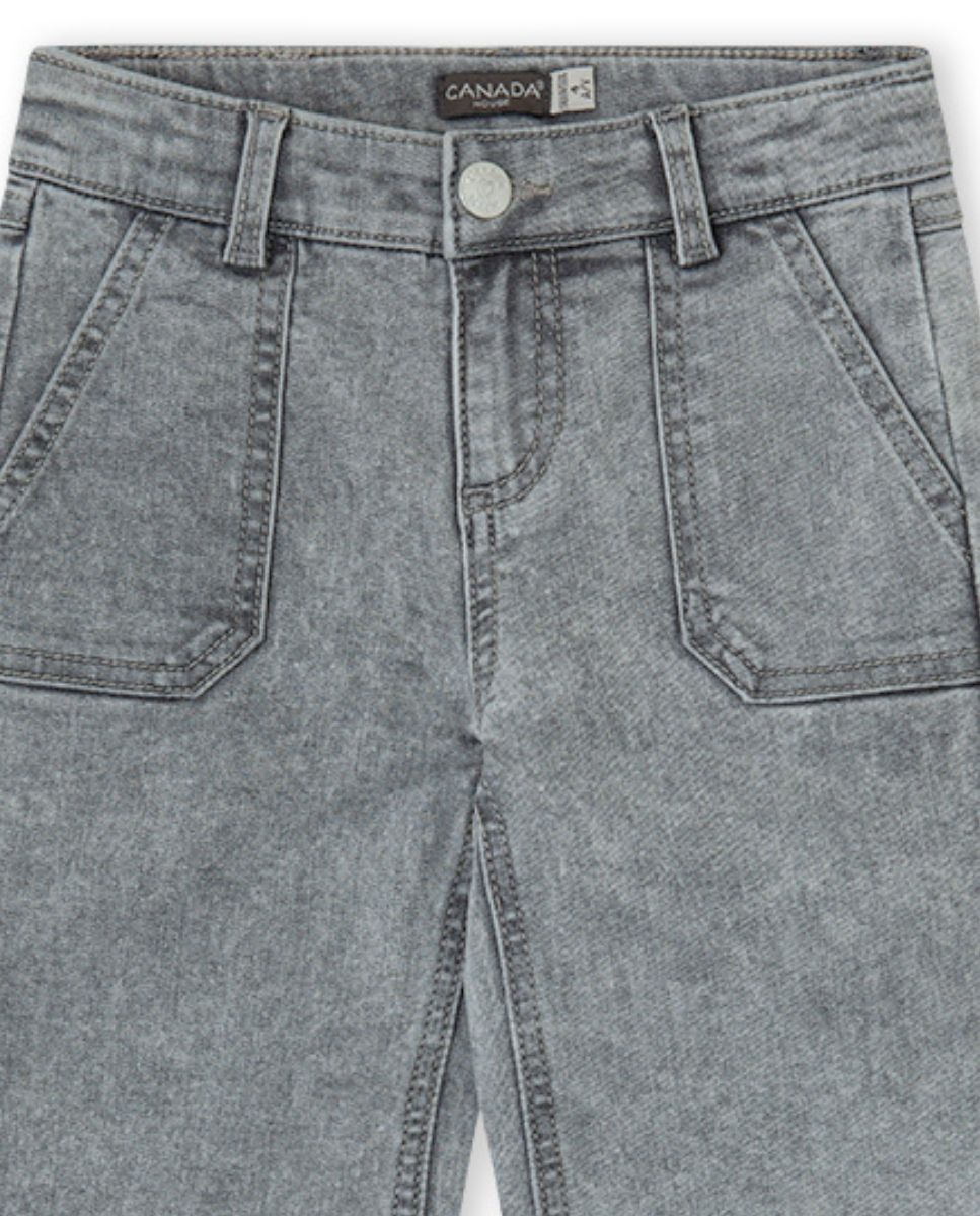 PANTALON DENIM GRIS