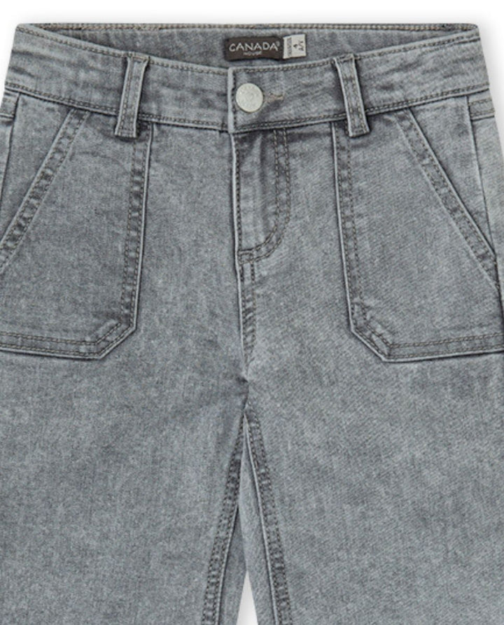 PANTALON DENIM GRIS