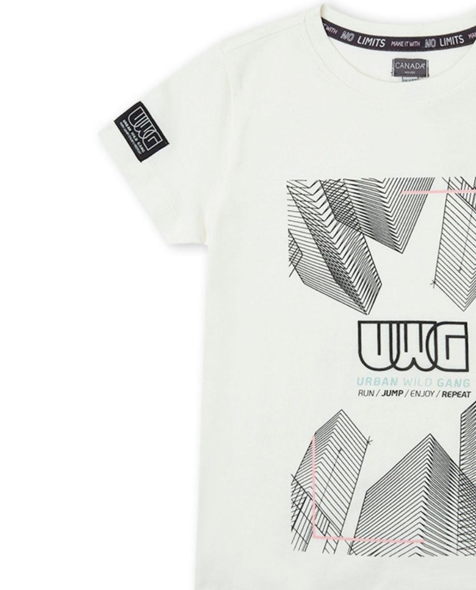 CAMISETA OFF WHITE