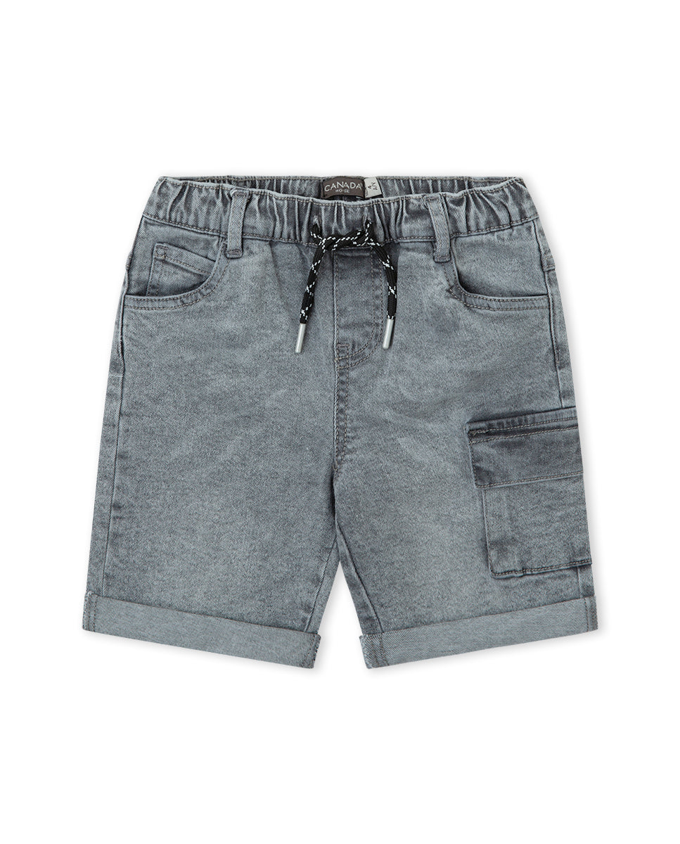 BERMUDA DENIM GRIS