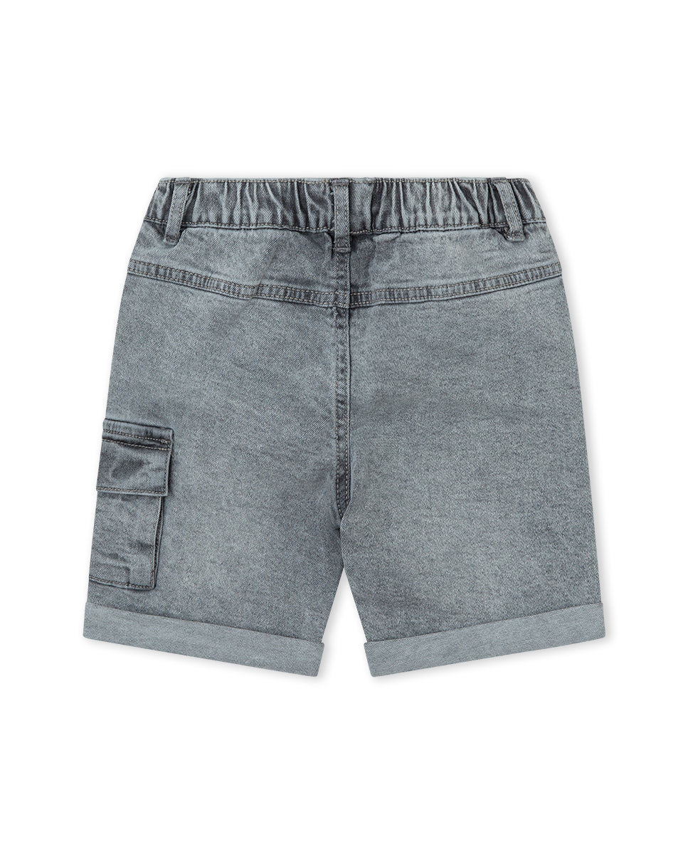 BERMUDA DENIM GRIS