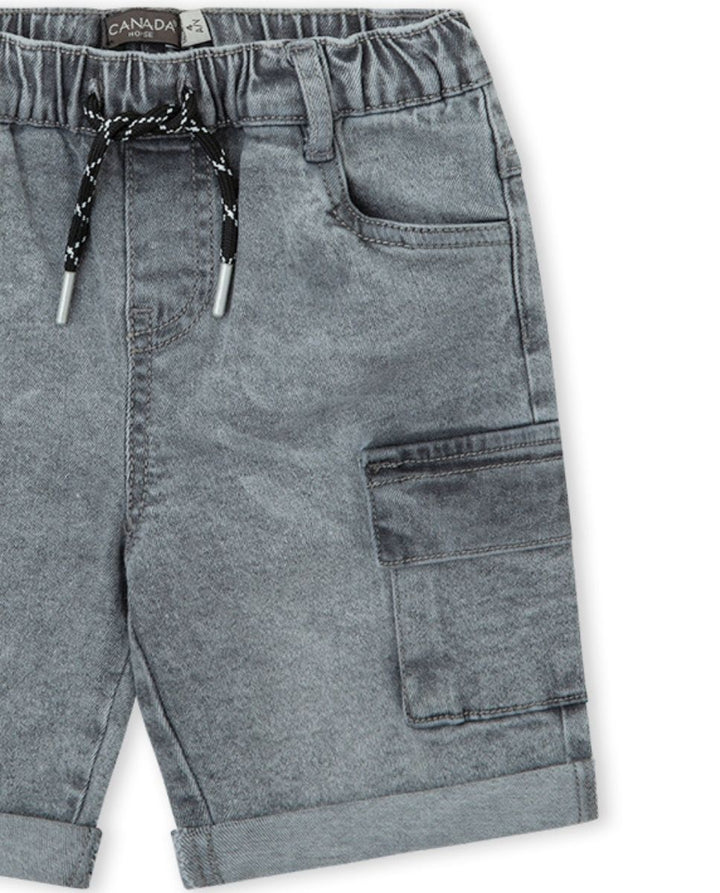 BERMUDA DENIM GRIS
