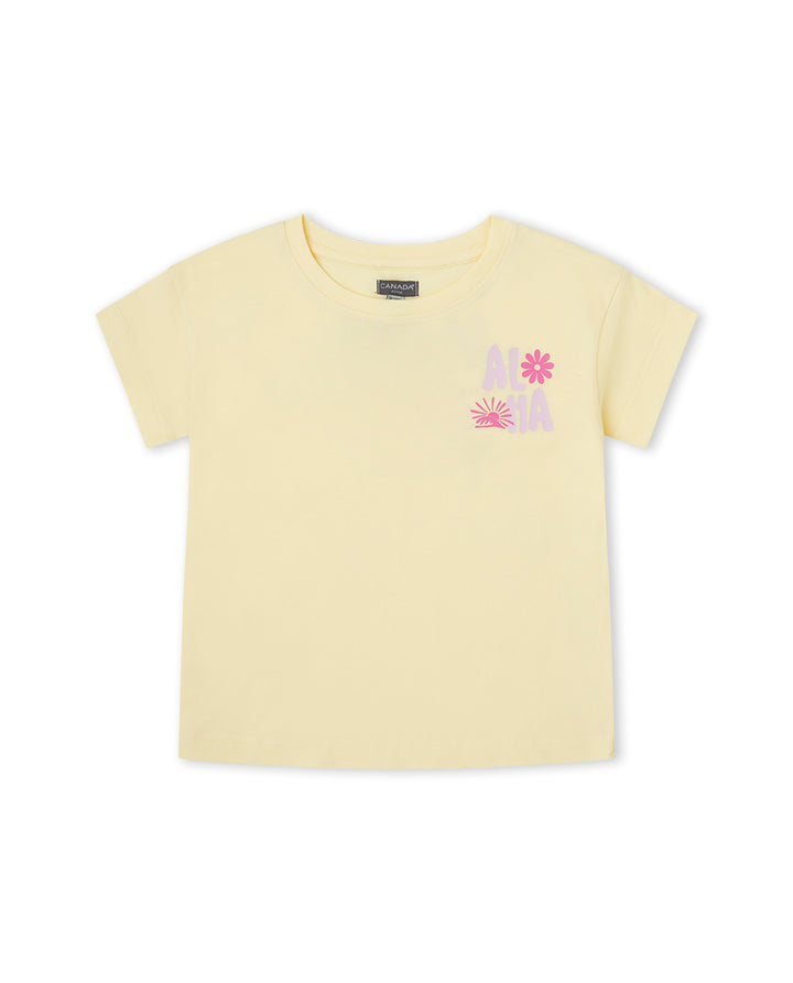 CAMISETA AMARILLO