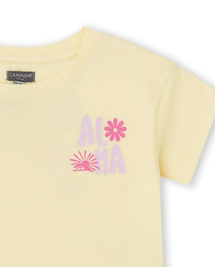 CAMISETA AMARILLO
