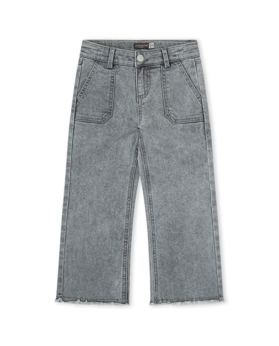 PANTALON DENIM GRIS