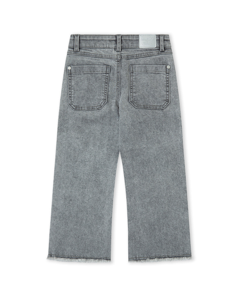PANTALON DENIM GRIS
