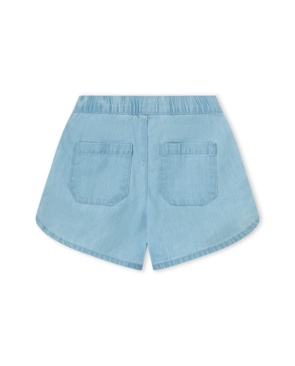 SHORT DENIM AZUL