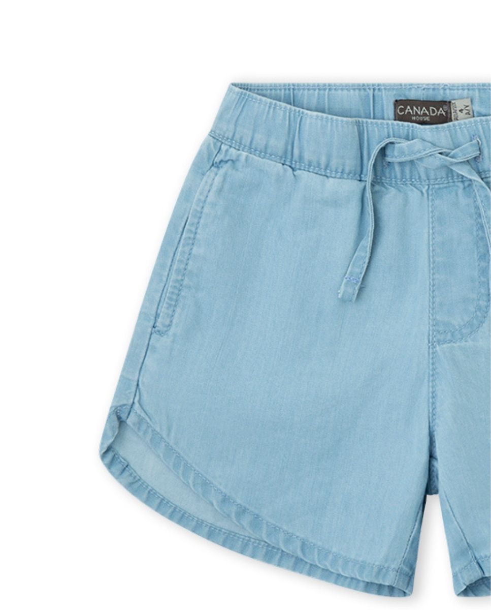 SHORT DENIM AZUL