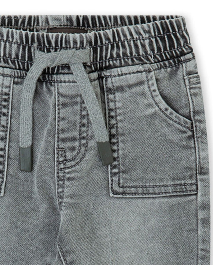 PANTALÓN DENIM GRIS