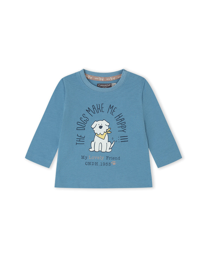 CAMISETA AZUL