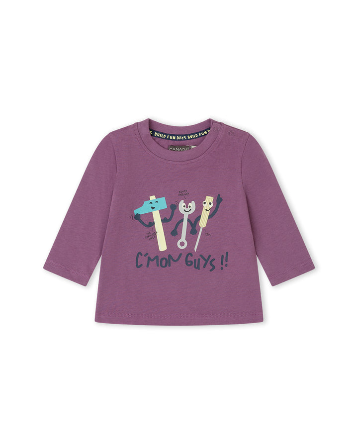 CAMISETA MORADO