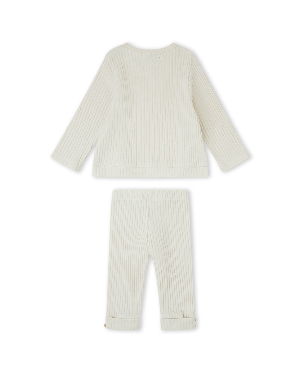CONJUNTO OFF WHITE
