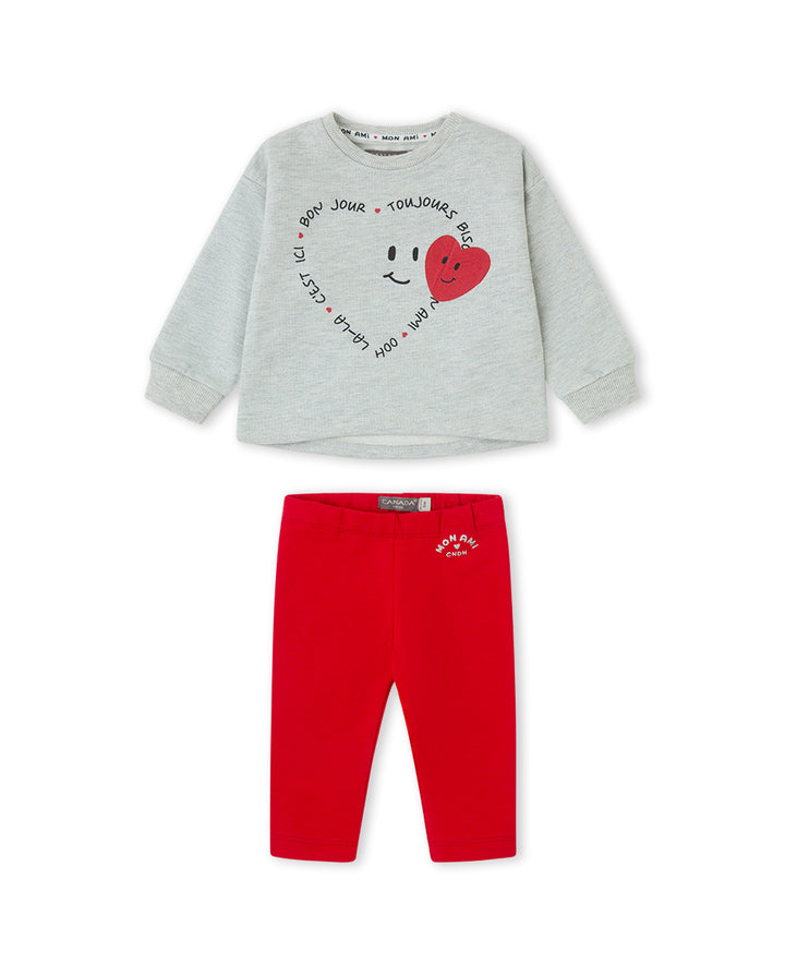 CONJUNTO GRIS VIGORÉ