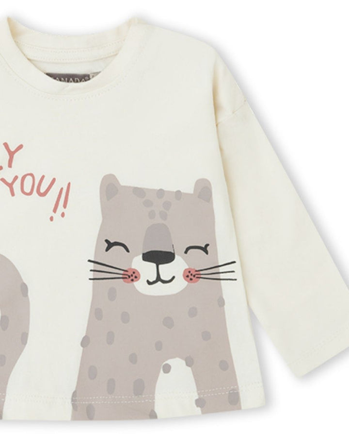 CAMISETA BEIGE