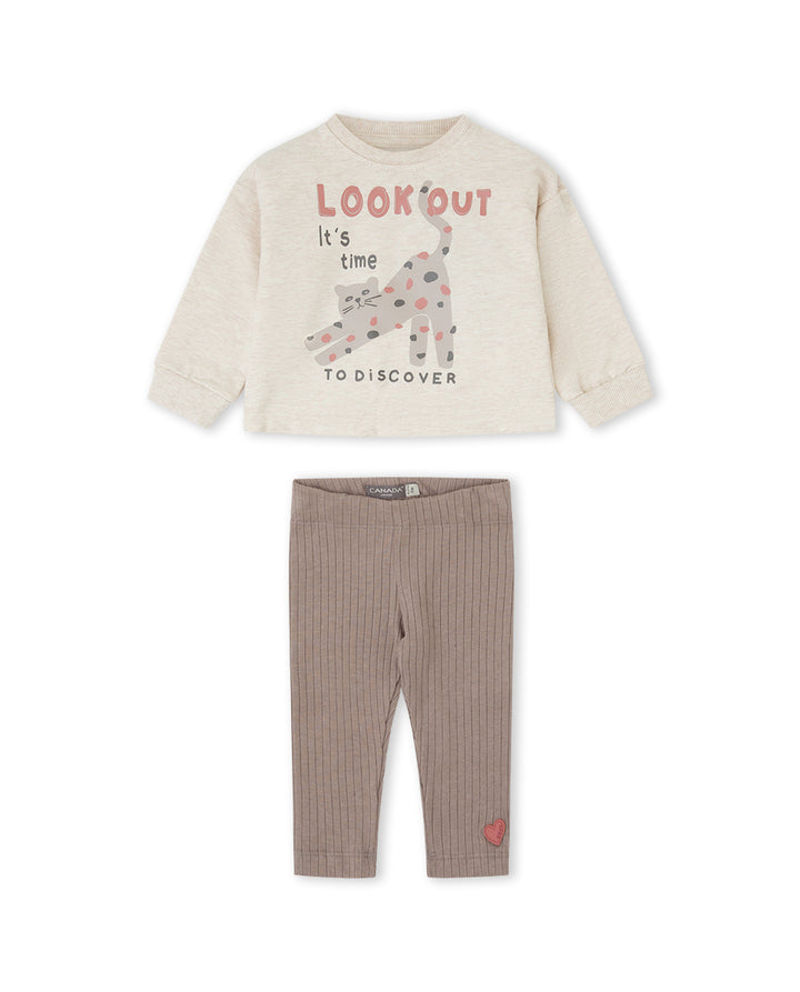 CONJUNTO BEIGE