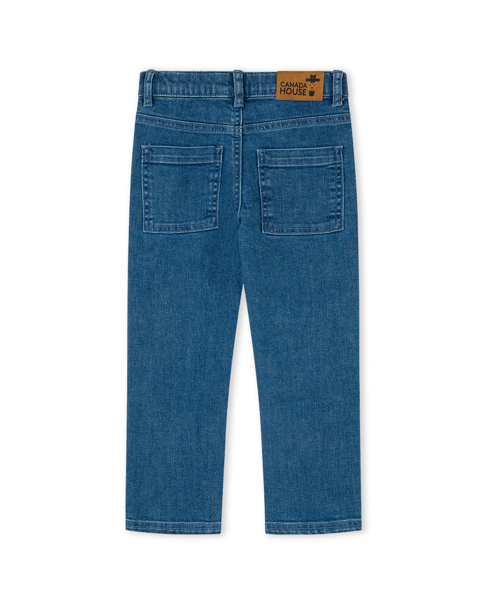 PANTALÓN DENIM AZUL