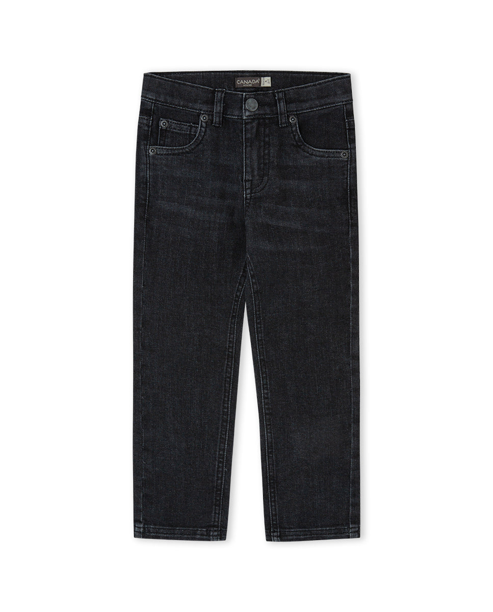 PANTALÓN DENIM NEGRO