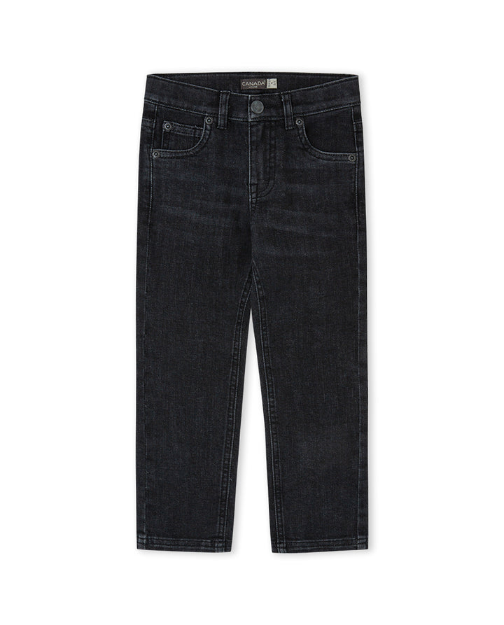 PANTALÓN DENIM NEGRO