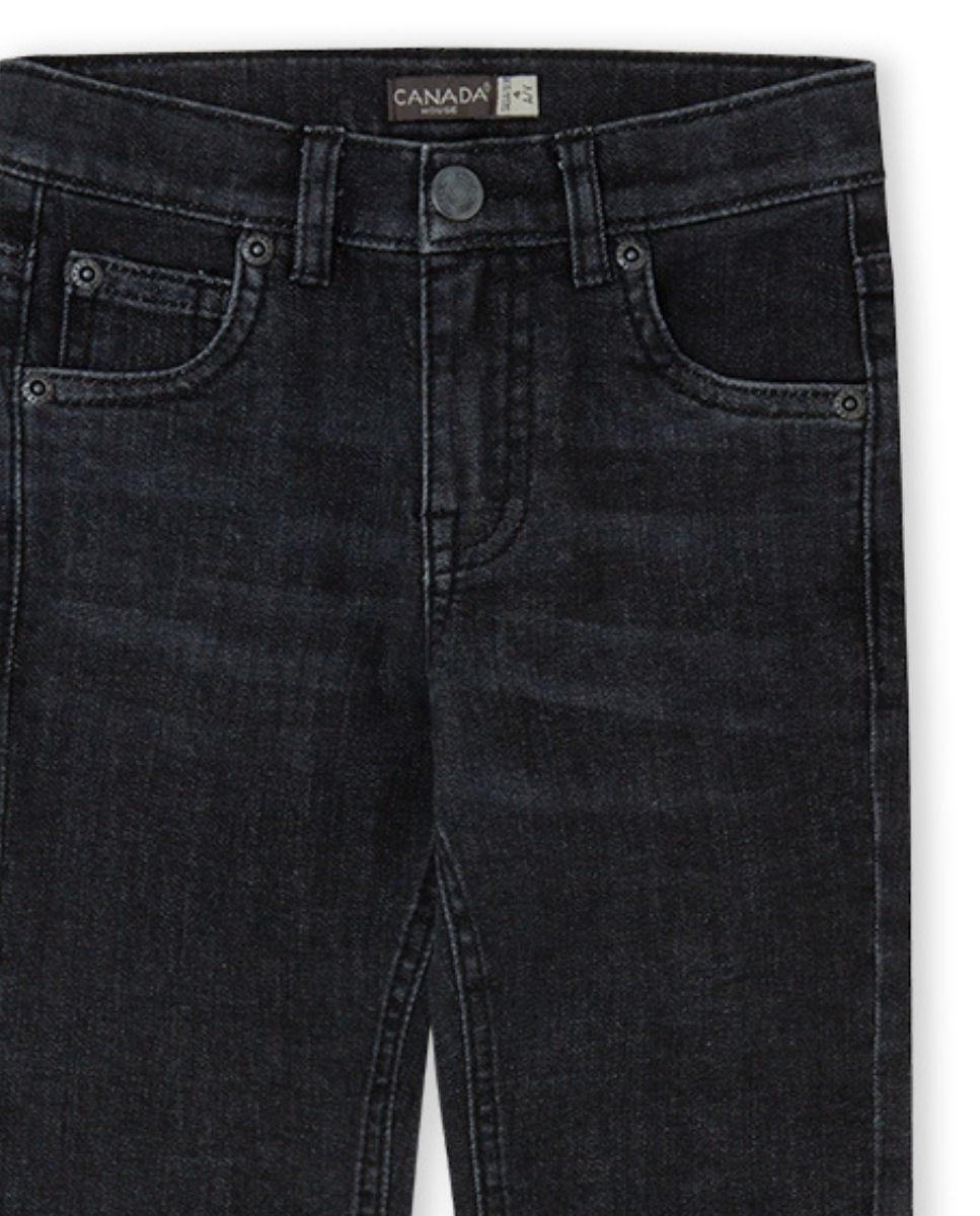 PANTALÓN DENIM NEGRO