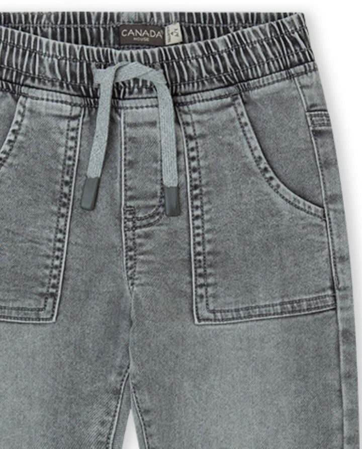 PANTALÓN DENIM GRIS