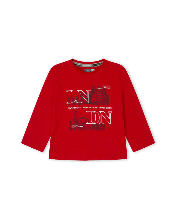 CAMISETA ROJO