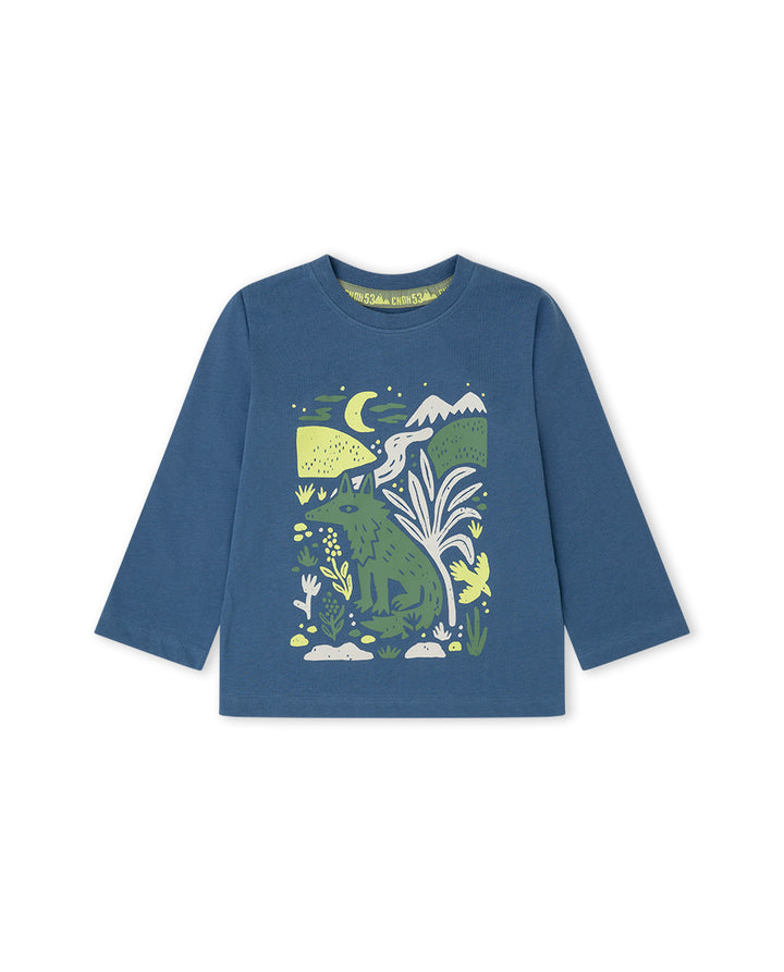 CAMISETA AZUL